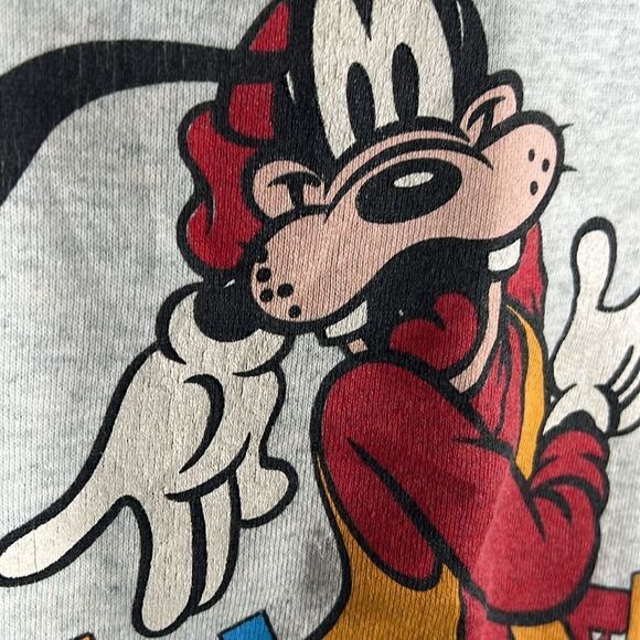 🔥🔥 True Vintage DISNEY GOOFY Goof’in Around CREWNECK Sweatshirt Size Lg - GUC - Picture 5 of 9